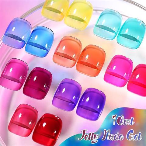 BORN PRETTY 10ml Jelly Nude Seri Kalıcı Oje JN74 (57851-24)
