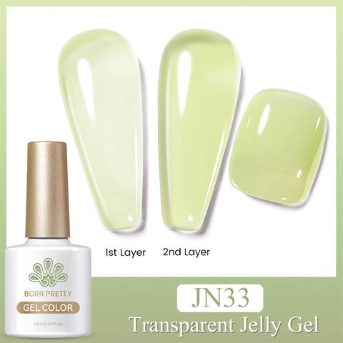 BORN PRETTY 10ml Jelly Nude Seri Kalıcı Oje JN33 (56347)