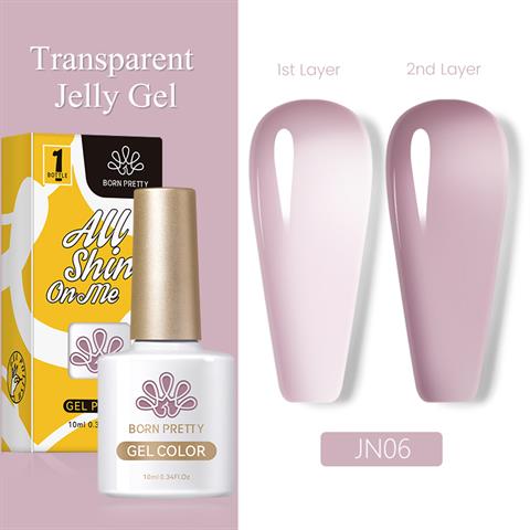 BORN PRETTY 10ml Jelly Nude Seri Kalıcı Oje JN06 (56347)