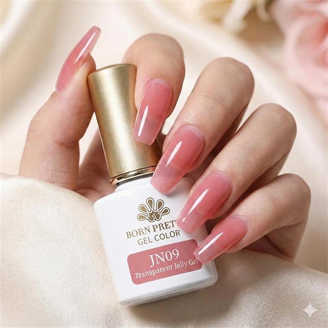 BORN PRETTY 10ml Jelly Nude Seri Kalıcı Oje JN09 (56347)