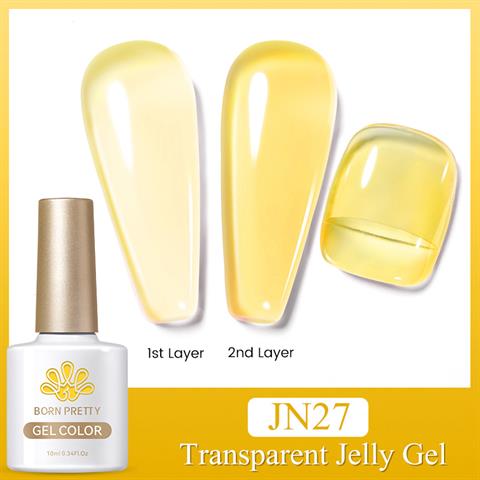 BORN PRETTY 10ml Jelly Nude Seri Kalıcı Oje JN27 (56347)