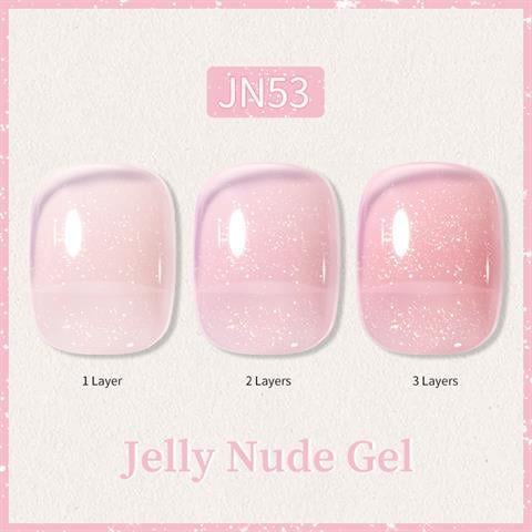 BORN PRETTY 10ml Jelly Nude Seri Kalıcı Oje JN53 (57851-3)