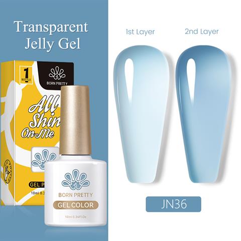 BORN PRETTY 10ml Jelly Nude Seri Kalıcı Oje JN36 (56347)