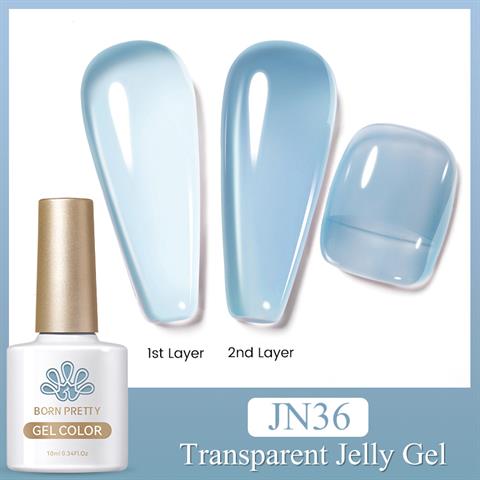 BORN PRETTY 10ml Jelly Nude Seri Kalıcı Oje JN36 (56347)