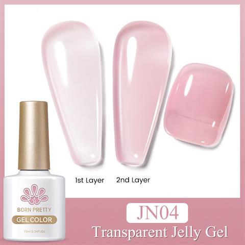 BORN PRETTY 10ml Jelly Nude Seri Kalıcı Oje JN04 (56347)