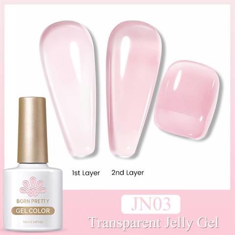 BORN PRETTY 10ml Jelly Nude Seri Kalıcı Oje JN03 (56347)