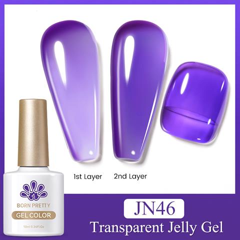 BORN PRETTY 10ml Jelly Nude Seri Kalıcı Oje JN46 (56347)