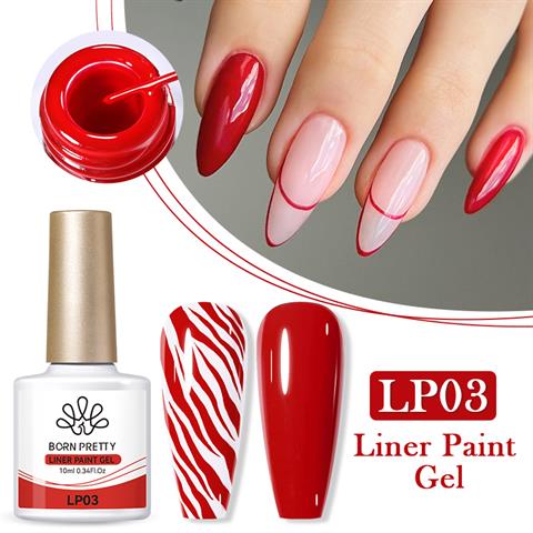 BORN PRETTY 10ml Nail Art Painting Çizim Jeli LP03 (57196)
