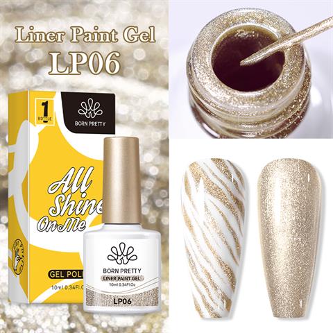 BORN PRETTY 10ml Nail Art Painting Çizim Jeli LP06 (57196)
