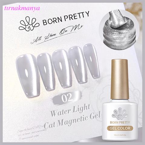 BORN PRETTY 10ml Water Light Cat Magnetic Kalıcı oje WL-02 (58465)