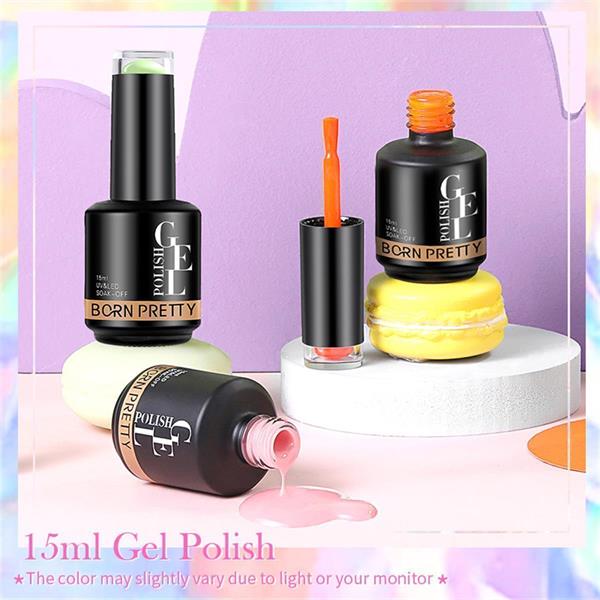 Born Pretty 15 ml kalıcı oje BG087 (55933) RAKI BEYAZI