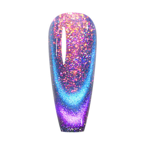 BORN PRETTY 15ml Hema Free Rainbow Reflective Kedi Gözü Kalıcı oje T006 (58695)