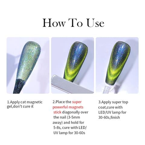 BORN PRETTY 15ml Hema Free Rainbow Reflective Kedi Gözü Kalıcı oje T004 (58695)