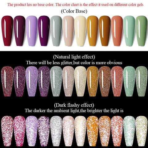 BORN PRETTY 15ml Hema Free Reflective Top Coat (61795-11)