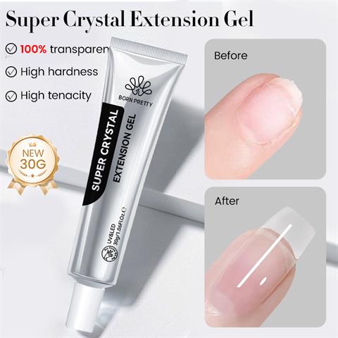 BORN PRETTY 30 ml Super Crystal Extension Nail Gel 59472