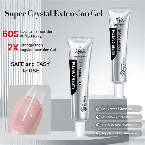 BORN PRETTY 30 ml Super Crystal Extension Nail Gel 59472