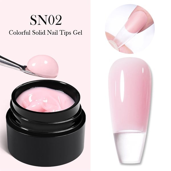 Born Pretty 5 gr Solid Nail Tips Jel SN02