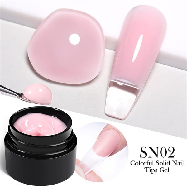 Born Pretty 5 gr Solid Nail Tips Jel SN02