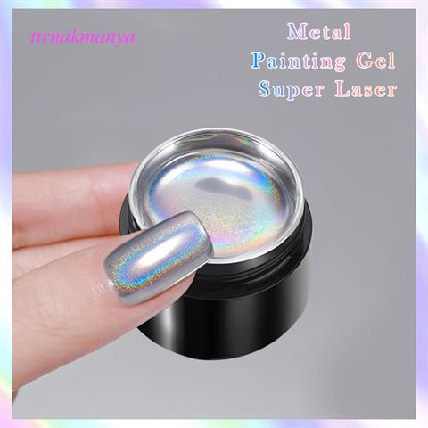 BORN PRETTY 5ml Super Laser Metallic Ayna efekt çizim jeli (58821)