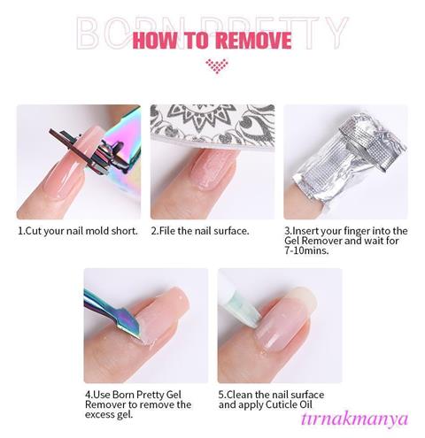 Born Pretty 60 ML Hema Free Tırnak Uzatma Poly Jel EN11 (59081)