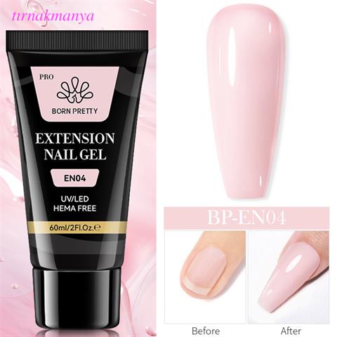Born Pretty 60 ML Hema Free Tırnak Uzatma Poly Jel EN04 (59081)