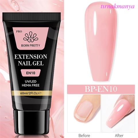 Born Pretty 60 ML Hema Free Tırnak Uzatma Poly Jel EN10 (59081)