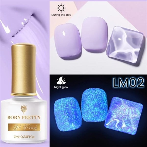 Born Pretty 7 ml Fosforlu Macaron Oje LM02
