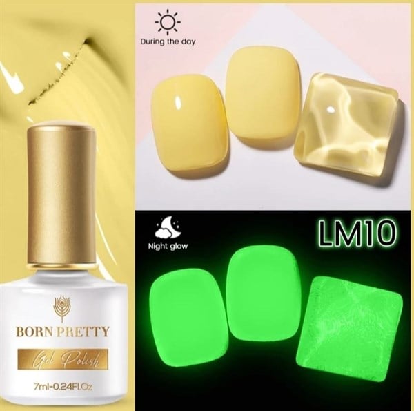 Born Pretty 7 ml Fosforlu Macaron Oje LM10