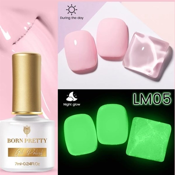 Born Pretty 7 ml Fosforlu Macaron Oje LM05