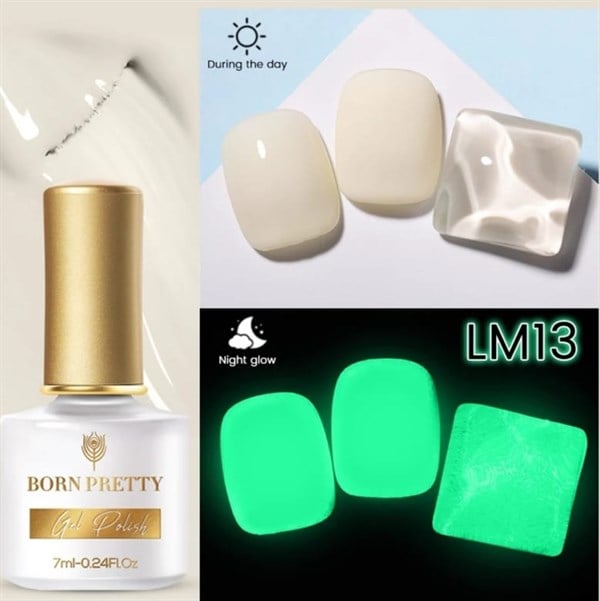 Born Pretty 7 ml Fosforlu Macaron Oje LM13