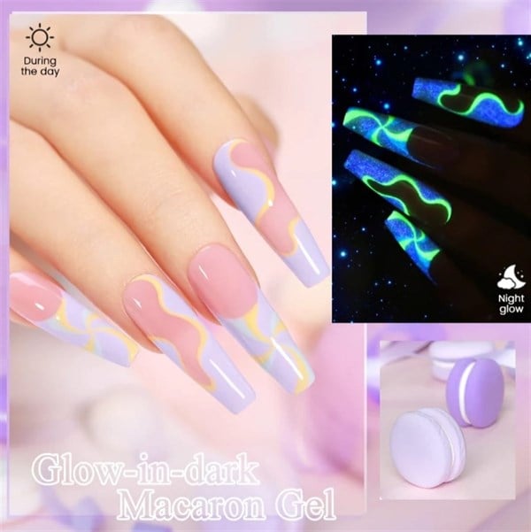 Born Pretty 7 ml Fosforlu Macaron Oje LM02