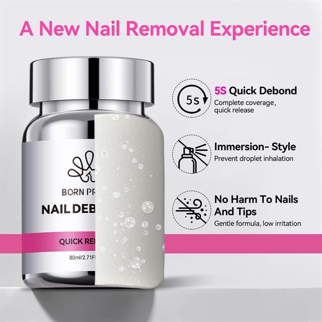 BORN PRETTY 80ml Debonder - Hızlı Tips çıkartıcı (61688)