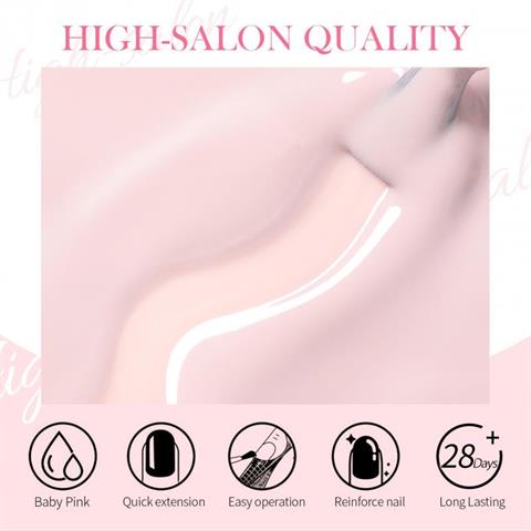 Born Pretty Builder jel set 15 ML 5in1 NUDE PINK (56004-2)