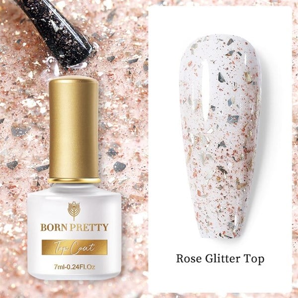 Born Pretty Glitter Rose Top Kat (53887-3)
