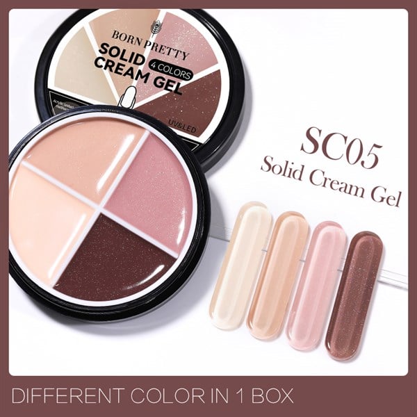 Born Pretty Kalıcı Puding (Solid) oje SC05