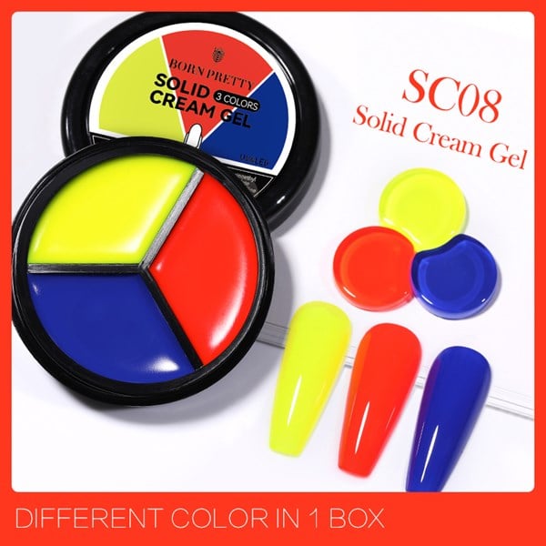 Born Pretty Kalıcı Puding (Solid) oje SC08