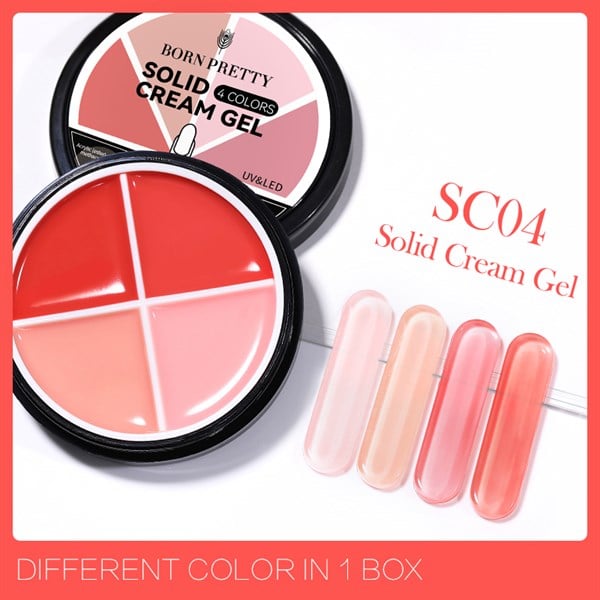 Born Pretty Kalıcı Puding (Solid) oje SC04
