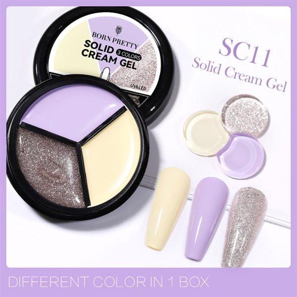 Born Pretty Kalıcı Puding (Solid) oje SC11