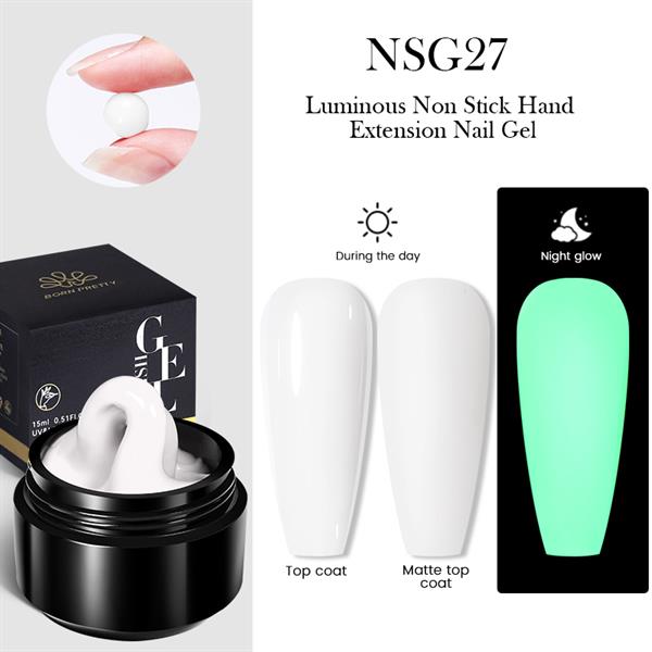 Born Pretty Luminous-Fosforlu Non stick Extension Gel NSG27 (56032)