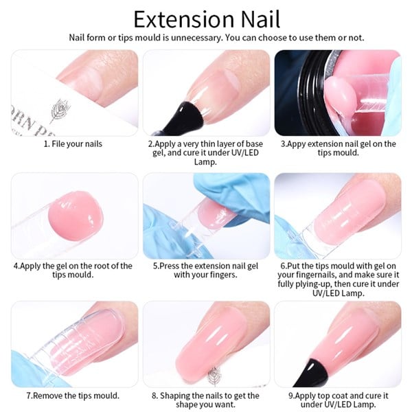 Born Pretty Non stick Extension Gel Milky White NSG-02 (56021)