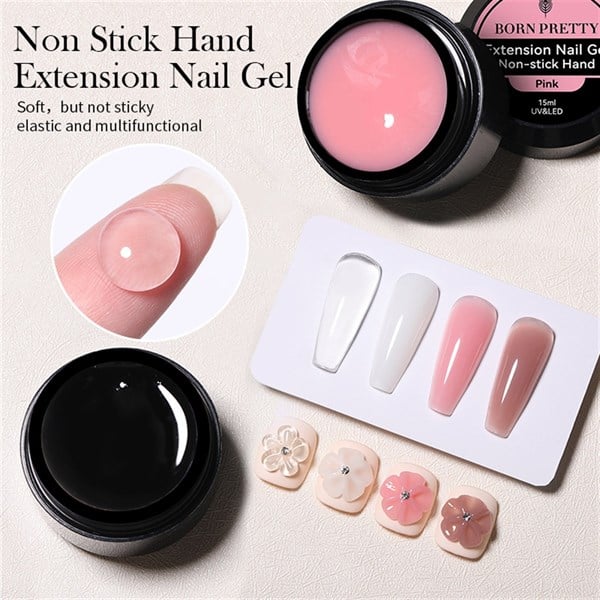Born Pretty Non stick Extension Gel Milky White NSG-02 (56021)
