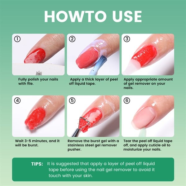 Born Pretty oje sökücü (Gel Remover) 55533