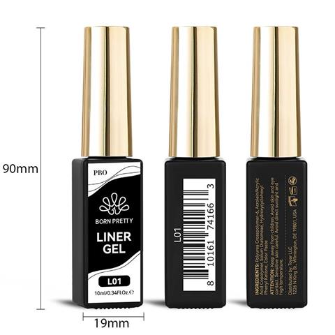 BORN PRETTY PRO 10 ML Nail Art çizim Jeli L02 (59202)