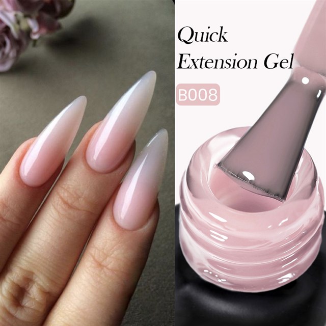 BORN PRETTY PRO 15ml BIAB HEMA Free Quick Building Nail Extension Gel B008 (59654)