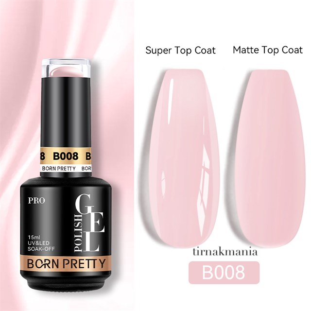 BORN PRETTY PRO 15ml BIAB HEMA Free Quick Building Nail Extension Gel B008 (59654)