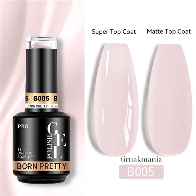 BORN PRETTY PRO 15ml BIAB HEMA Free Quick Building Nail Extension Gel B005 (59654)