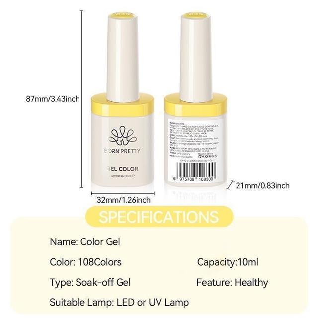 BORN PRETTY PRO TERRA 10ml Hema Tpo Free Kalıcı Oje 72 (62072)