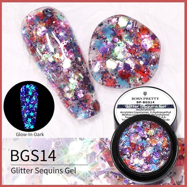 Born Pretty Pullu Simli UV Jel BGS14 (52328)