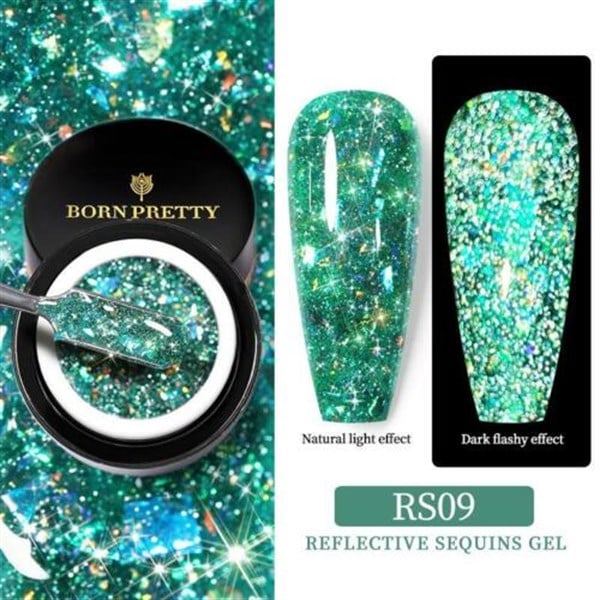 Born Pretty Reflektif Pullu UV Jel RS09 (53923-9)