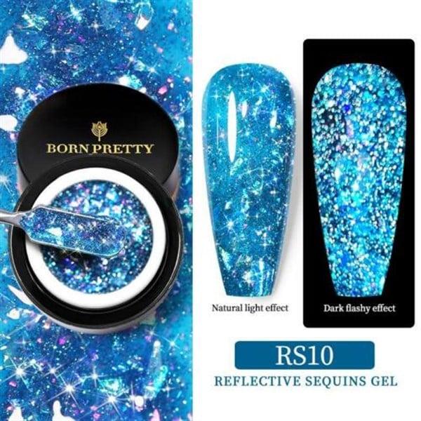 Born Pretty Reflektif Pullu UV Jel RS10 (53923-10)